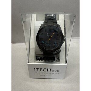 I Tech Duo Analog Touch Screen Smartwatch  Camera Remote
